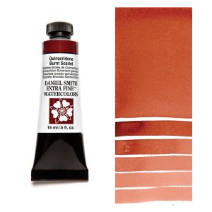 Daniel Smith Extra Fine Watercolor Quinacridone Burnt Scarlet 15ml