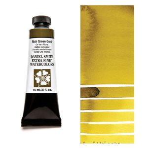 Daniel Smith Extra Fine Watercolor Rich Green Gold 15ml