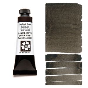 Daniel Smith Extra Fine Watercolor Van Dyke Brown 15ml