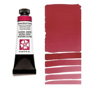 Daniel Smith Extra Fine Watercolor Quinacridone Fuchsia 15ml