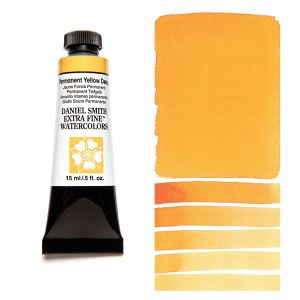 Daniel Smith Extra Fine Watercolor Permanent Yellow Deep 15ml