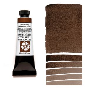 Daniel Smith Extra Fine Watercolor Eco Brown Iron Oxide