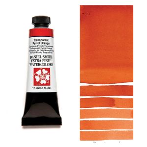 Daniel Smith Extra Fine Watercolor Transparent Pyrrole Orange