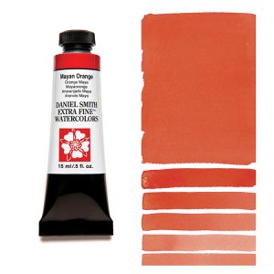 Daniel Smith Extra Fine Watercolor Mayan Orange 15ml