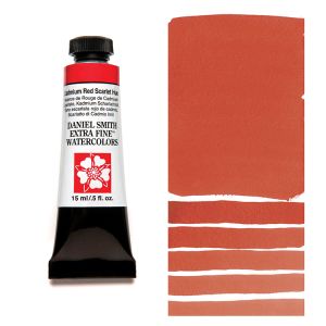 Daniel Smith Extra Fine Watercolor Cadmium Red Scarlet Hue