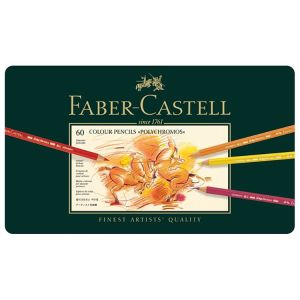 Faber Castell Polychromos Pencil Set Tin of 60