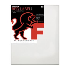 Fredrix Red Label Canvas 12x16 6 Pack
