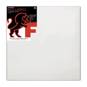 Fredrix Red Label Canvas 24x24 6 Pack