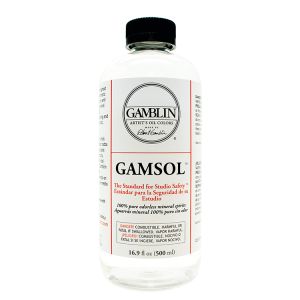 Gamblin Gamsol Odorless Mineral Spirits 16.9 oz