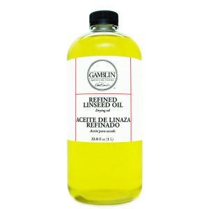 Gamblin Refined Linseed Oil 32 oz