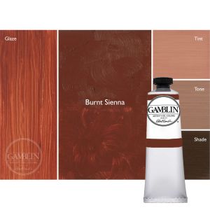 Gamblin Artist Oil Color 37ml Burnt Sienna