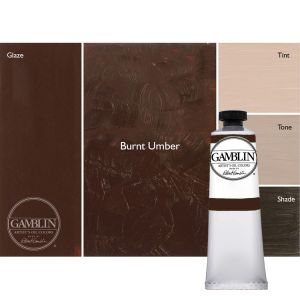 Gamblin Artist Oil Color 37ml Burnt Umber