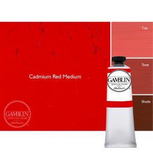 Gamblin Artist Oil Color 37ml Cadmium Red Medium ⚠️