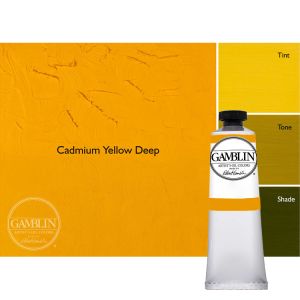 Gamblin Artist Oil Color 37ml Cadmium Yellow Deep ⚠️