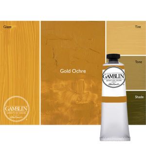 Gamblin Artist Oil Color 37ml Gold Ochre