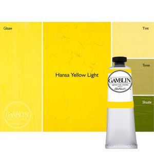 Gamblin Artist Oil Color 37ml Hansa Yellow Light
