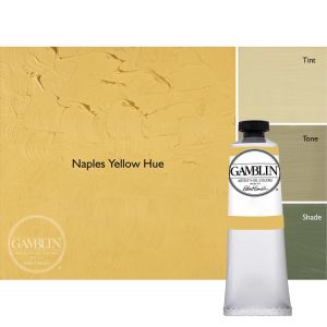 Gamblin Artist Oil Color 37ml Naples Yellow Hue