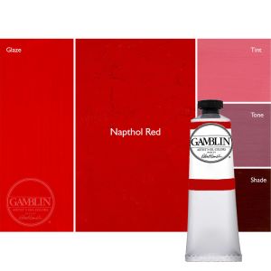 Gamblin Artist Oil Color 37ml Napthol Red