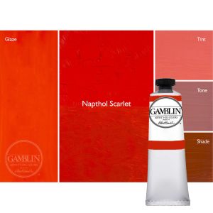 Gamblin Artist Oil Color 37ml Napthol Scarlet