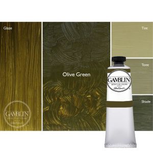 Gamblin Artist Oil Color 37ml Olive Green