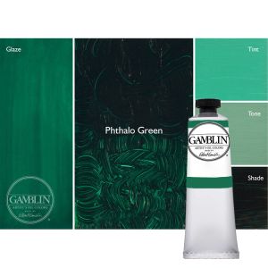 Gamblin Artist Oil Color 37ml Phthalo Green