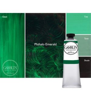 Gamblin Artist Oil Color 37ml Phthalo Emerald