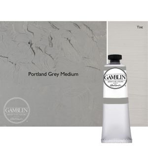 Gamblin Artist Oil Color 37ml Portland Grey Medium