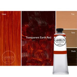 Gamblin Artist Oil Color 37ml Transparent Earth Red