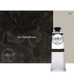 Gamblin Artist Oil Color 37ml Van Dyke Brown
