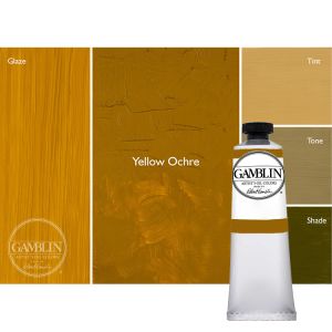 Gamblin Artist Oil Color 37ml Yellow Ochre