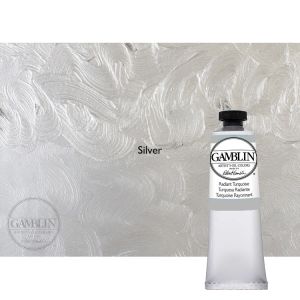 Gamblin Artist Oil Color 37ml Silver