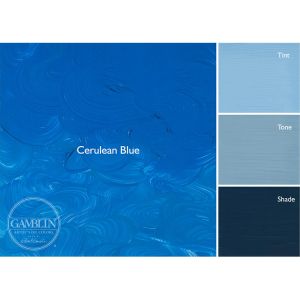 Gamblin 1980 Oil Color 150ml Cerulean Blue ⚠️