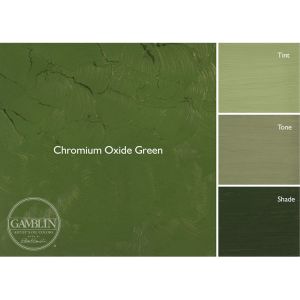 Gamblin 1980 Oil Color 150ml Chromium Oxide Green