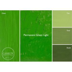 Gamblin 1980 Oil Color 150ml Permanent Green Light