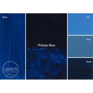 Gamblin 1980 Oil Color 150ml Phthalo Blue