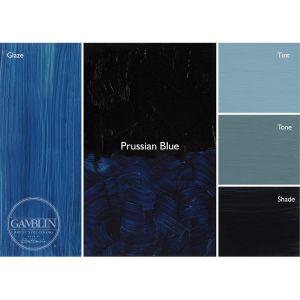 Gamblin 1980 Oil Color 150ml Prussian Blue