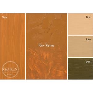 Gamblin 1980 Oil Color 150ml Raw Sienna