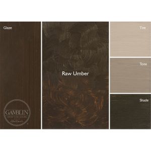 Gamblin 1980 Oil Color 150ml Raw Umber