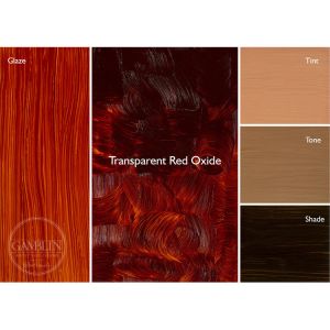 Gamblin 1980 Oil Color 150ml Transparent Red Oxide