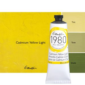 Gamblin 1980 Oil 37Ml Cadmium Yellow Medium ⚠️