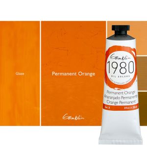 Gamblin 1980 Oil 37Ml Permanent Orange
