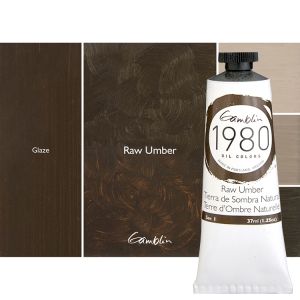 Gamblin 1980 Oil 37Ml Raw Umber