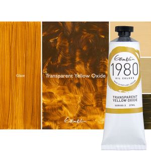 Gamblin 1980 Oil 37Ml Transparent Yellow Oxide