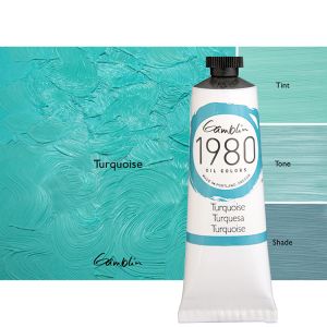 Gamblin 1980 Oil 37Ml Turquoise