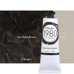 Gamblin 1980 Oil 37Ml Van Dyke Brown
