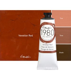 Gamblin 1980 Oil 37Ml Venetian Red