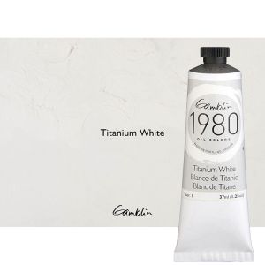 Gamblin 1980 Oil 37Ml Titanium White