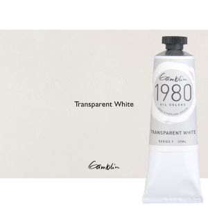 Gamblin 1980 Oil 37Ml Transparent White