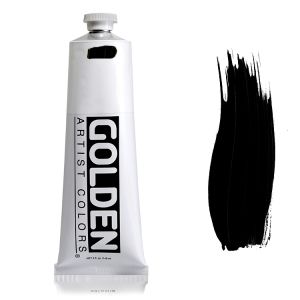 Golden Heavy Body Acrylic Bone Black 2oz ⚠️