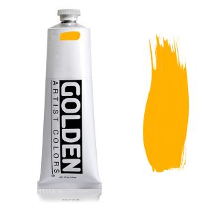 Golden Heavy Body Acrylic Cadmium Yellow Dark 2oz ⚠️